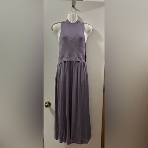 Purple Midi Dress
